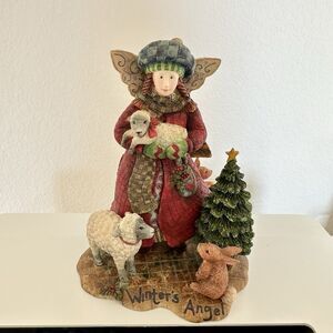 Everyday Angels Abigail Winter's Angel 1st Edition Susan Winget Figurine 1999